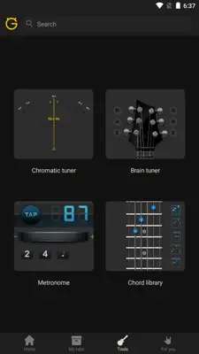 Ultimate Guitar Chords & Tabs android App screenshot 4