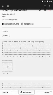 Ultimate Guitar Chords & Tabs android App screenshot 6