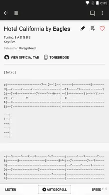 Ultimate Guitar Chords & Tabs android App screenshot 8